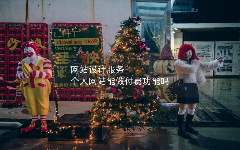 网站设计服务-个人网站能做付费功能吗