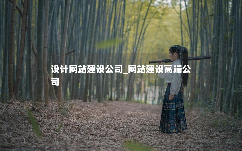 设计网站建设公司_网站建设高端公司